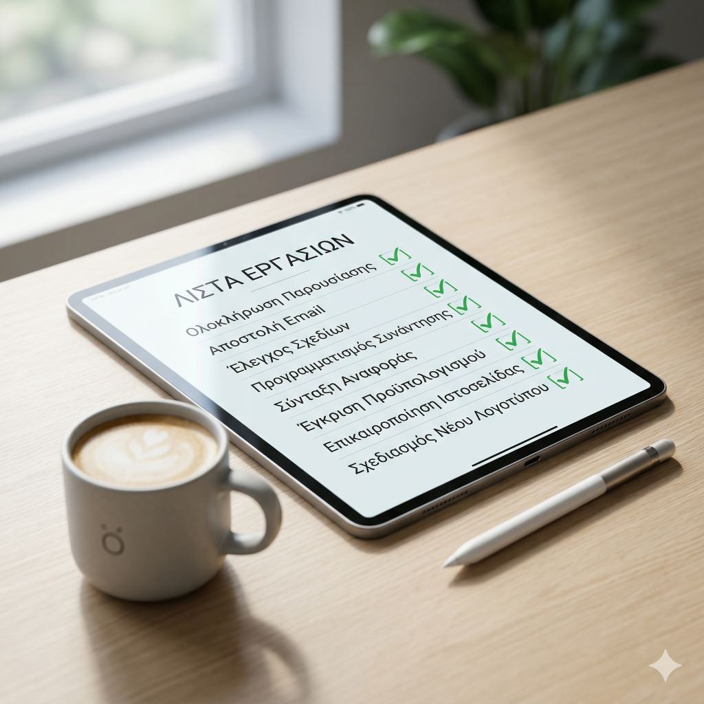 Οπτική λίστα ελέγχου για την τελική επιλογή domain