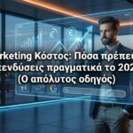 Marketing Κόστος: Ο Πλήρης Οδηγός Επένδυσης για το 2026